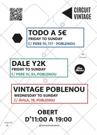 Circuito de Mercadillos Vintage en Barcelona