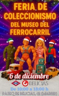 Feria de Coleccionismo del Museo del Ferrocarril de Madrid