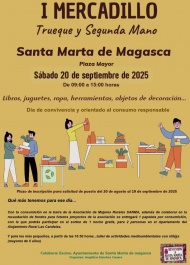 I Mercadillo de segunda mano y trueque en Santa Marta de Magasca