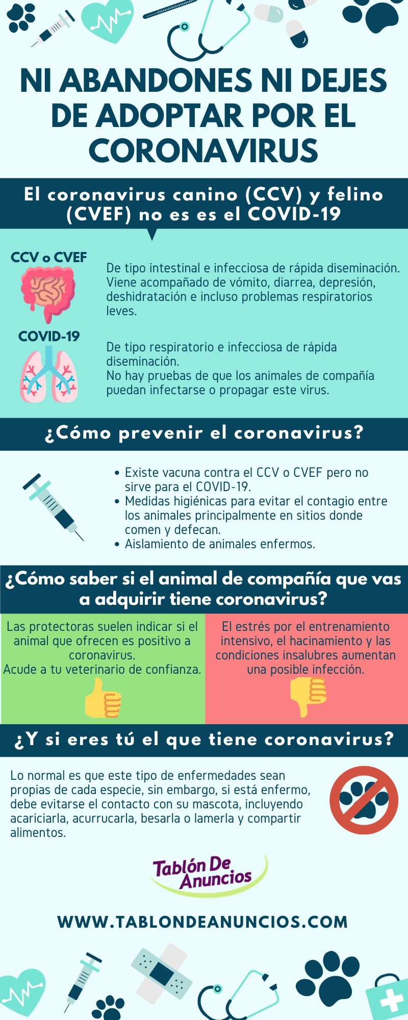 Mascotas con coronavirus