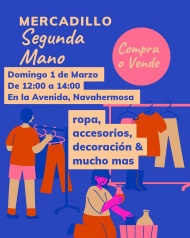 Mercadillo de Segunda Mano en Navahermosa