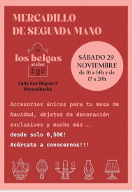 Mercadillo de segunda mano Los Belgas Atelier