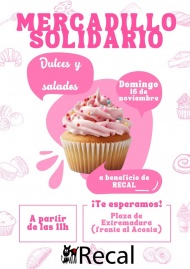 Mercadillo solidario de dulces