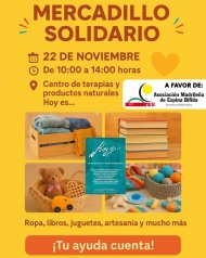 Mercadillo Solidario por la Espina Bfida