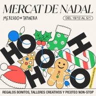 Mercat de Nadal en Mercado de Tapinera