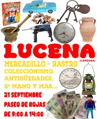 Rastro en Lucena