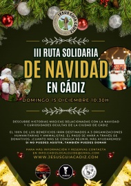 III Ruta solidaria de navidad en Cdiz - Eventos celebrados a favor de los animales