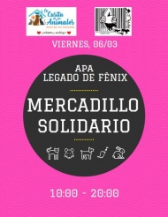 Mercadillo solidario - Eventos celebrados a favor de los animales