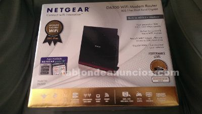 Modem router netgear d6300 nuevo
