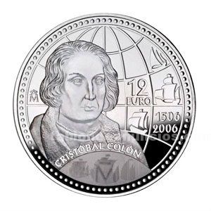 Moneda conmemorativa 12 euros 2006.