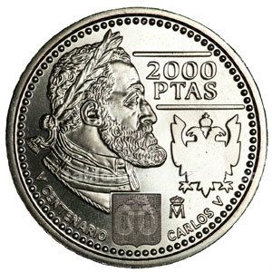 Moneda conmemorativa 2000 ptas. 2000