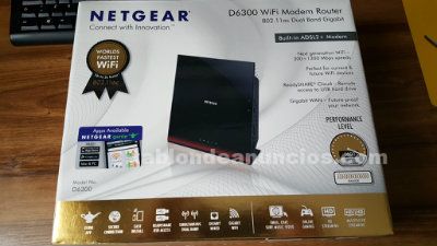 Modem router netgear d6300 nuevo