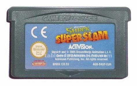 Juego Game Boy Advance Shrek Superslam