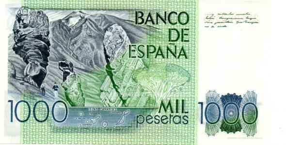 Billetes de 1000 pesetas