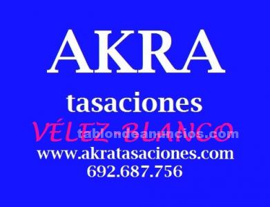 Tasaciones Vélez-Blanco, valoración inmobiliaria y patrimonial