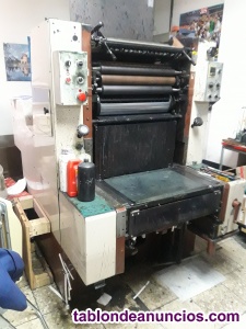 Vendo impresora offset sinohara fuji 52