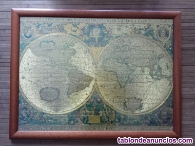 Puzzle de Atlas Enmarcado