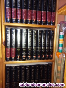 Enciclopedia britannica en inglés, 36 tomos piel, completamente nueva. 