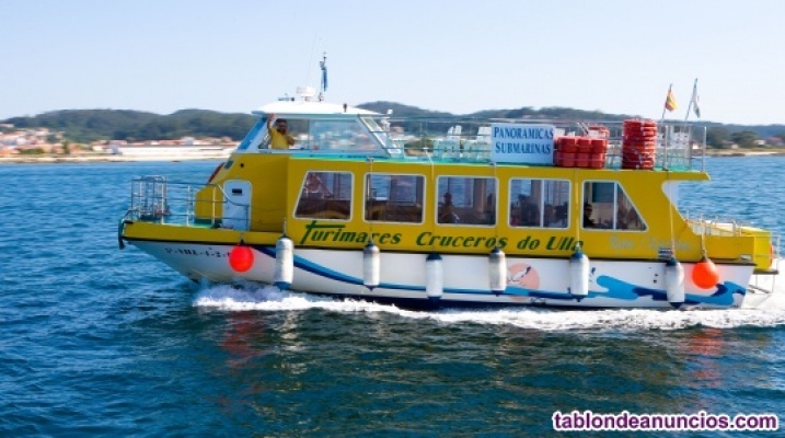 Catamaran ulla para 102 pax de pasaje y turismo