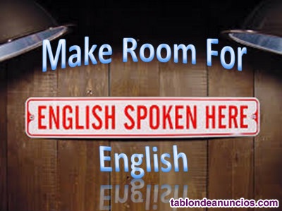 Clases de ingles  - english teacher - make room for english 