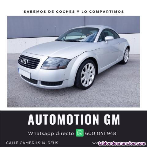 Ampliar fotos Audi TT Coupe 1.8T 180cv Nacional. Audi TT Coupe 1.8T 180cv Nacional.