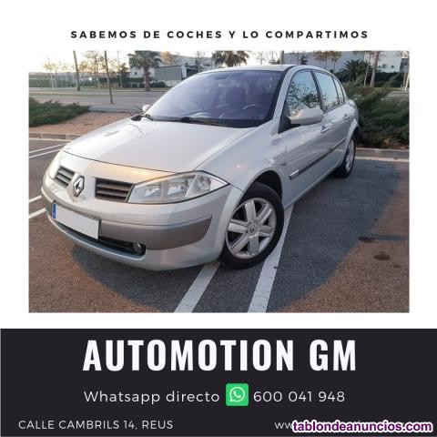 Ampliar fotos Renault Mégane 1.9 DCI 5P. Confort Authentique Renault Mégane 1.9 DCI 5P. Confort Authentique