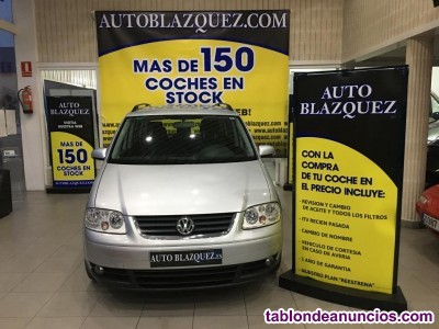 Ampliar fotos VOLKSWAGEN TOURAN 2.0 TDI DSG Traveller, 140cv, 5p del 2006 VOLKSWAGEN TOURAN 2.0 TDI DSG Traveller, 140cv, 5p del 2006