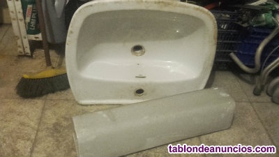 Vendo lavabo con pie