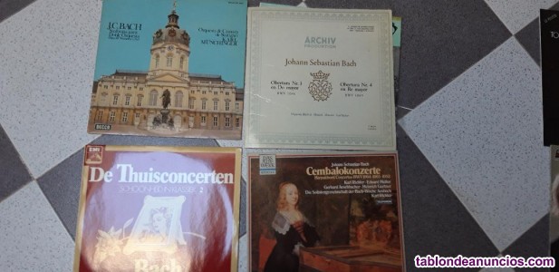 Vinilos-clasica j.s. Bach