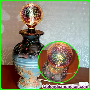 Lámpara en cerámica portuguesa creada por P.PATRICIO 