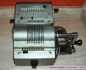 Vendo Calculadora Brunsviga Modelo 1950