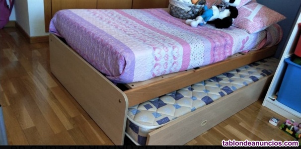 Cuna convertible  en cama