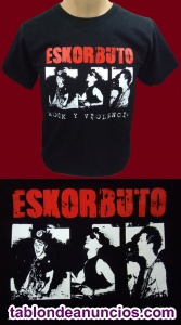 Camiseta punk - grupo musical Eskorbuto
