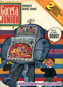Revista gaceta junior 1968