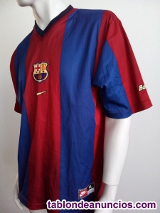 Camiseta Nike con bordados del Barça.