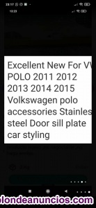 Accesorios Volkswagen polo