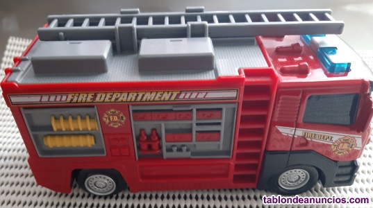 Camión bomberos juguete