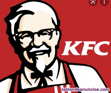 Buscamos repartidores KFC en Castellón 