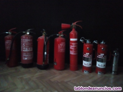 Extintores varios modelos 