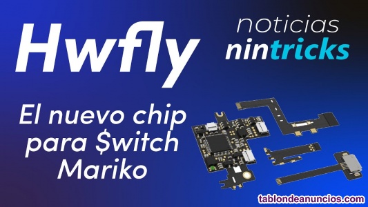 Instalación chip Hwfly Nintendo switch todos los modelos 