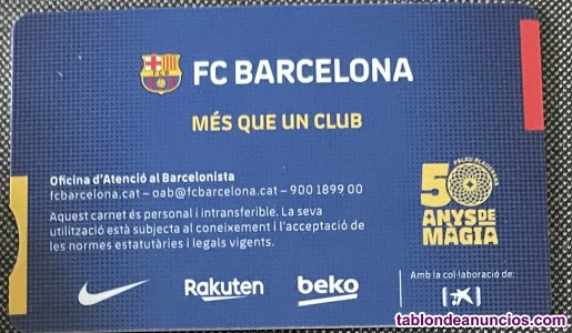 TABLÓN DE ANUNCIOS - Entradas en Barcelona, compra venta de entradas para eventos deportivos en Barcelona en Barcelona