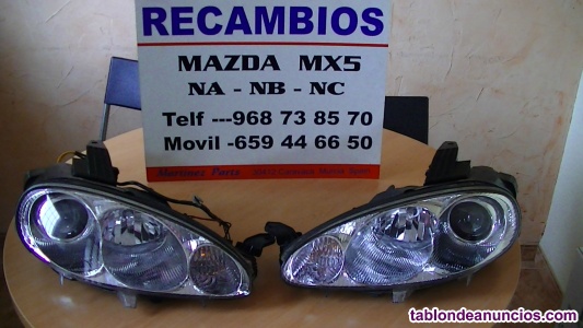 Faros de Mazda Mx5 Modelo NB-2 