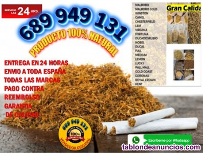 TABLÓN DE ANUNCIOS .COM - Tabaco de liar o entubar maxima calidad