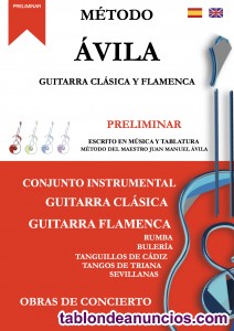 Clases de Guitarra Flamenca - Aprende con el Mtodo vila 