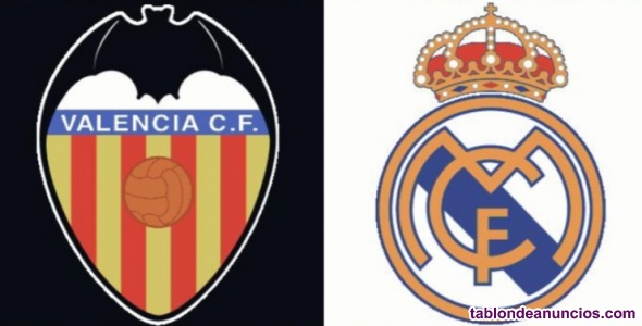 Entradas partido Valencia - Real Madrid 