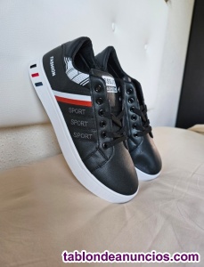 Ampliar fotos Zapatillas Deportivas Negras Para Hombre  Zapatillas Deportivas Negras Para Hombre