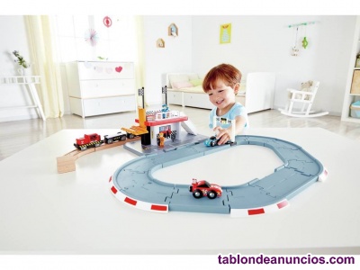 Estaci�n de Pista de Carreras (Juguete Nuevo)