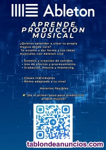 Aprende a Crear tu m�sica con Ableton Live