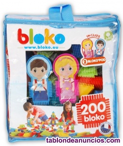 Zip bag 200 Bloques Bloko+2 Figuras Familia(Nuevo)