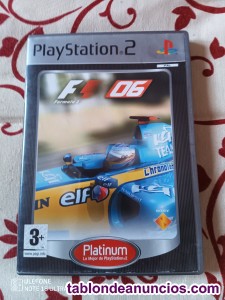 F1 06 - PLAYSTATION 2 PS2 - PAL ESPA�A - FORMULA 1 2006 serie platinum
